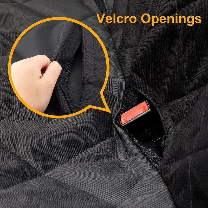 Pet Seat Cover Car Waterproof Scratch Proof Nonslip Backing Hammock Quilted Padded Durable for Cars Trucks and SUVs | Дом и сад