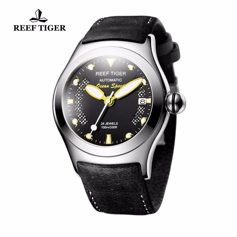 Мужские спортивные часы на кожаном ремешке с большим циферблатом|watch automatic|watch