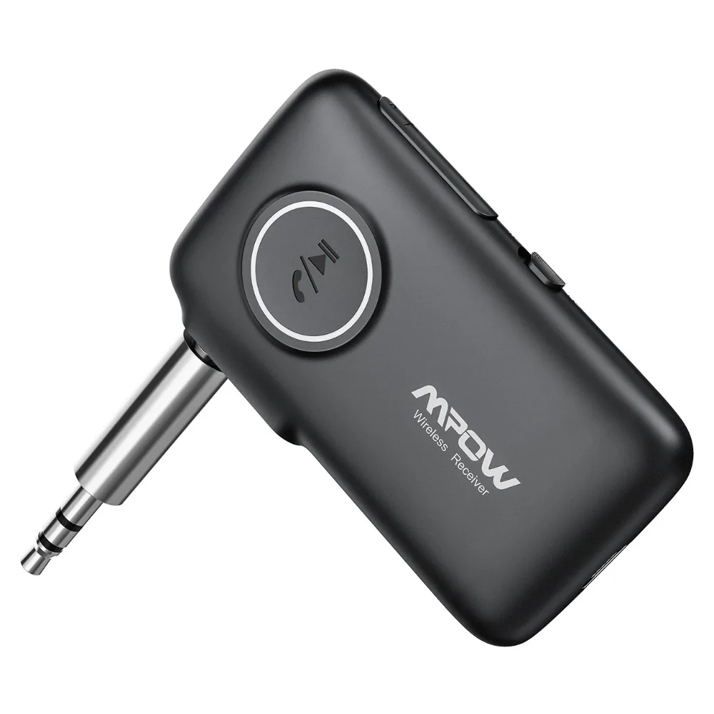 VicTsing Bluetooth приемник 5,0 автомобильный адаптер Комплект CSR Bluetooth приемник передатчик 16 часов Aux адаптер аудио Hands-Free Звонки