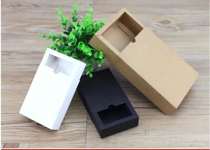 10 размеров белая Подарочная коробка для париков бумажная черная рождественских