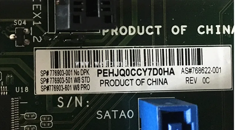 100% рабочая материнская плата для настольного компьютера 200 G1 MT 776903 001 501 601 768622