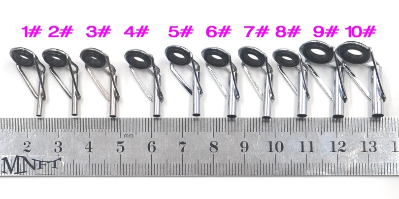 Набор для ремонта удочки MNFT 80 шт./кор. size1 10 # набор самостоятельной сборки колец