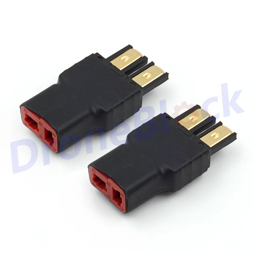 2PCS TRX Traxxas Male to T Plug Deans Female Adapter Connector for Battery RC | Игрушки и хобби