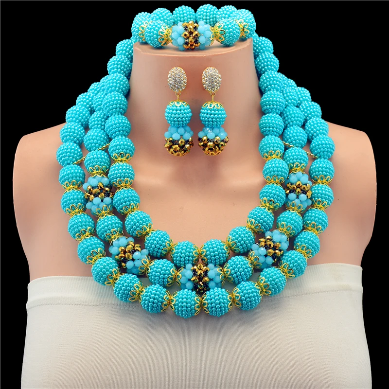 2017 блестящий белый красный золотой цвет африканские бусины ювелирный набор