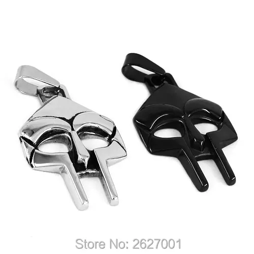 Оптовая продажа маска воина Спартак кулон ювелирные изделия из нержавеющей