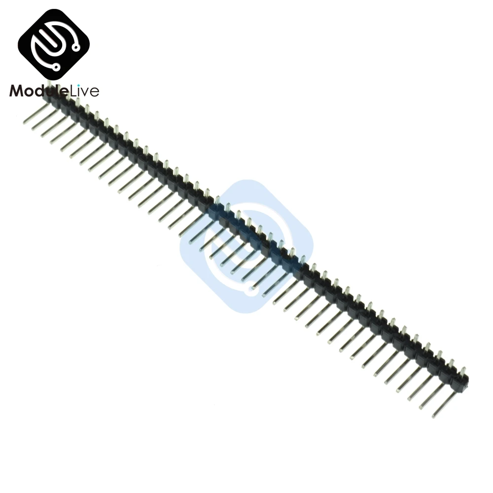 5 шт. шаг 2,54 мм 2x40 Pin 80 Pin Двухрядные Угловые штыревые Коннекторы