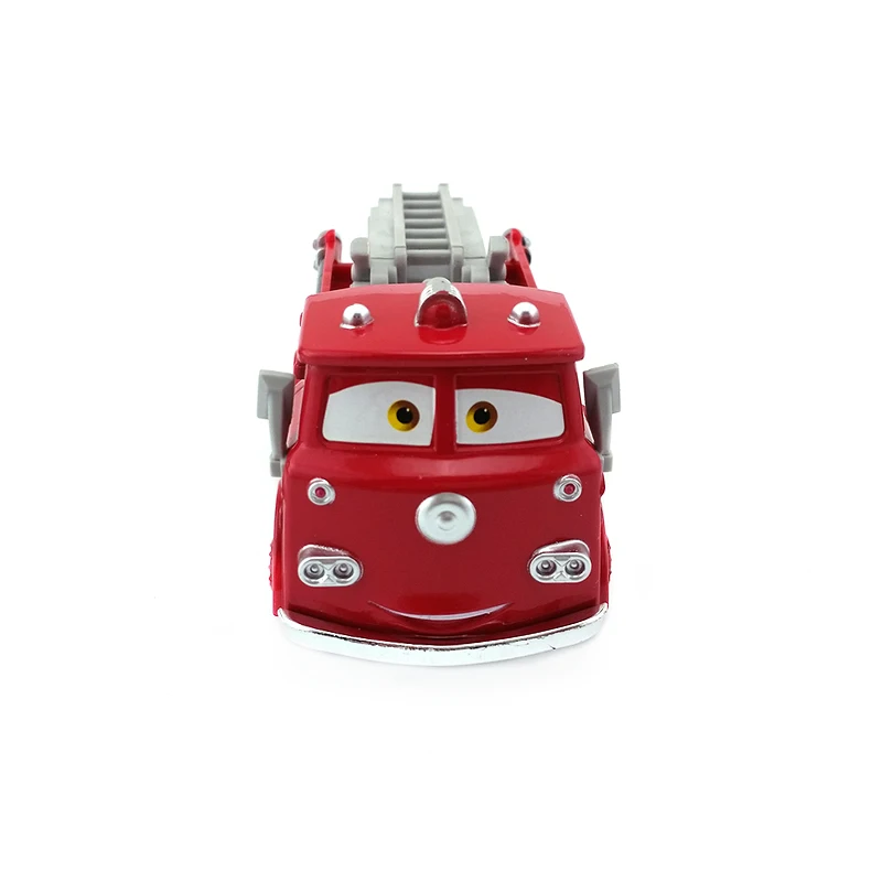 Автомобиль Дисней Pixar красный пожарный автомобиль спасательный King Jackson Storm Mater 1:55