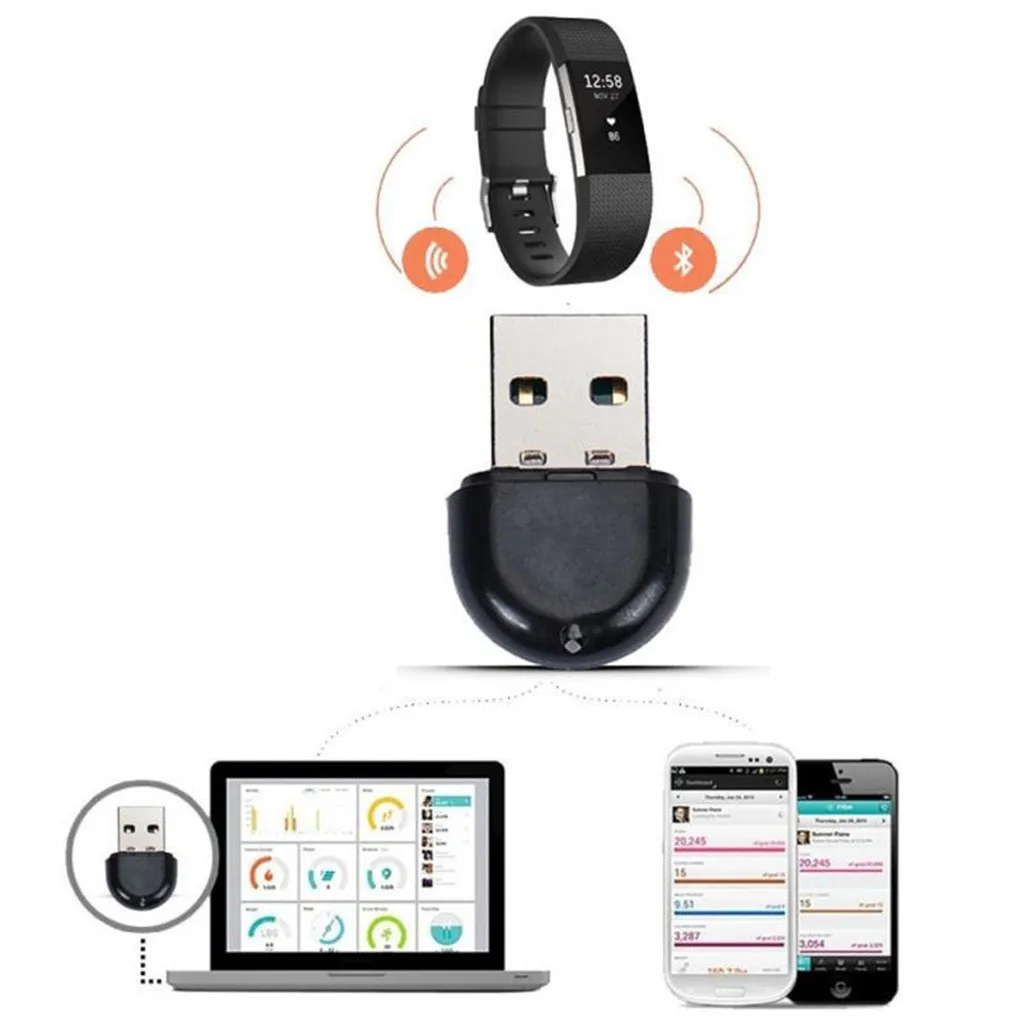 Замена USB Bluetooth приемник беспроводной синхронизации ключ для Fitbit ионной/зарядки |