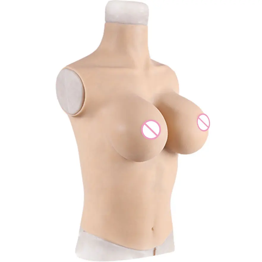 80 г грудь в виде половины тела формы для трансвеститов искусственные груди