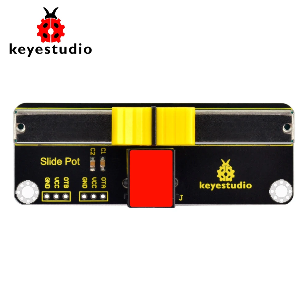 Модуль потенциометра Keyestudio EASY plug Slide для стержня Arduino|Аксессуары