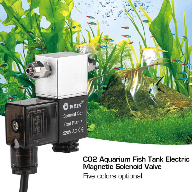 CO2 Магнитный пластиковый электромагнитный клапан использовать для ночного