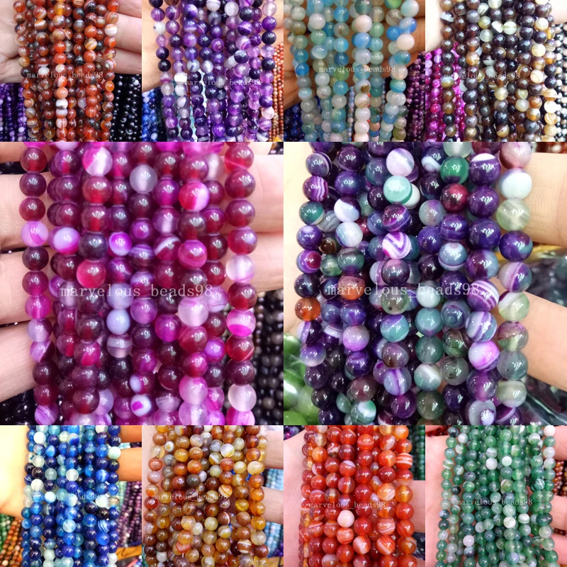 Бесплатная доставка, модные ювелирные изделия, 6 мм, разноцветные Круглые свободные бусины, нить WB420