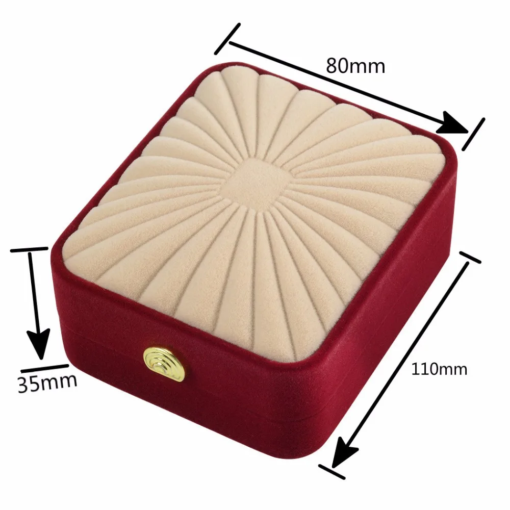 2 Размеры Качественный хлопок фланель ювелирные изделия Дисплей чехол и упаковка