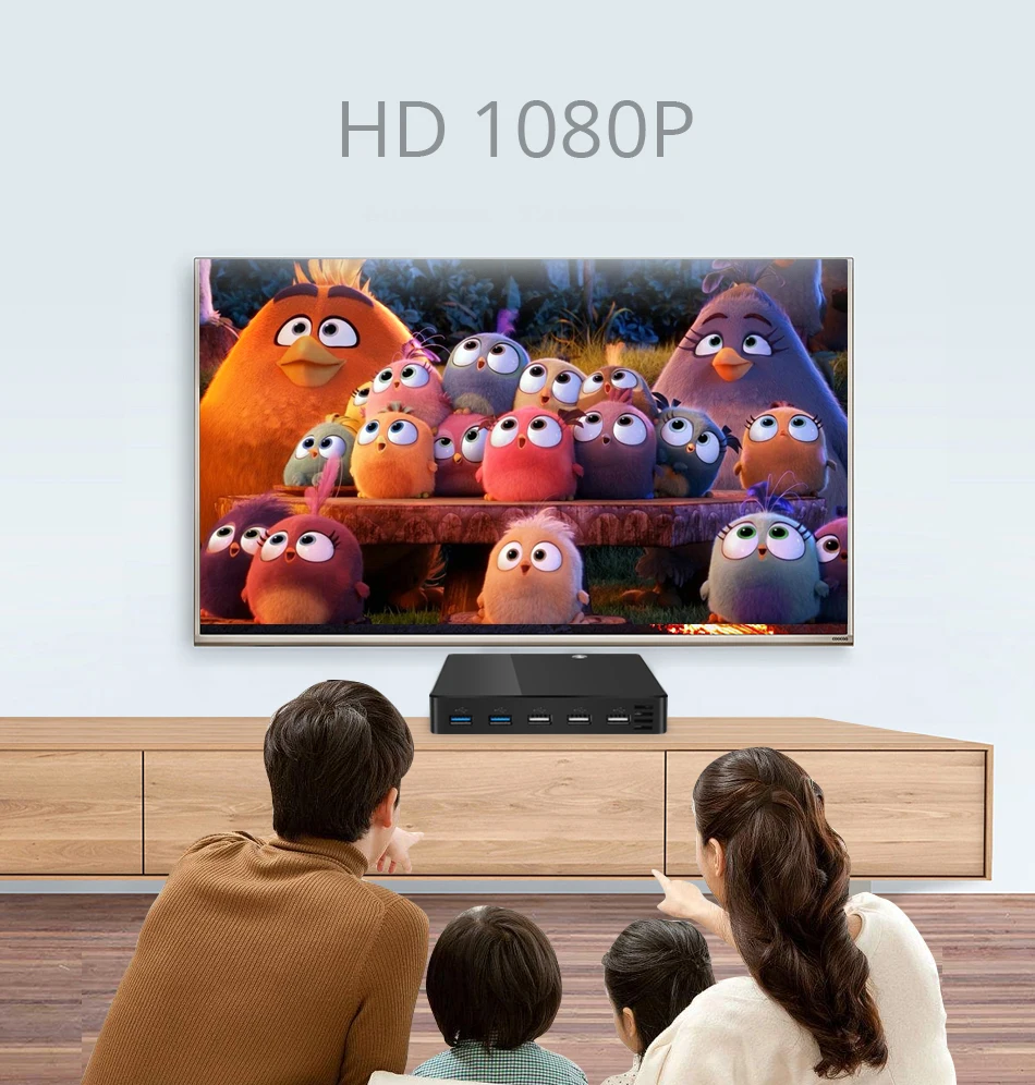 Мини ПК компьютер Intel Pentium 2117U Windows Linux 300 Мбит/с WiFi 1000 Мбит/с LAN HDMI VGA 5* USB tv Box HTPC неттоп ПК
