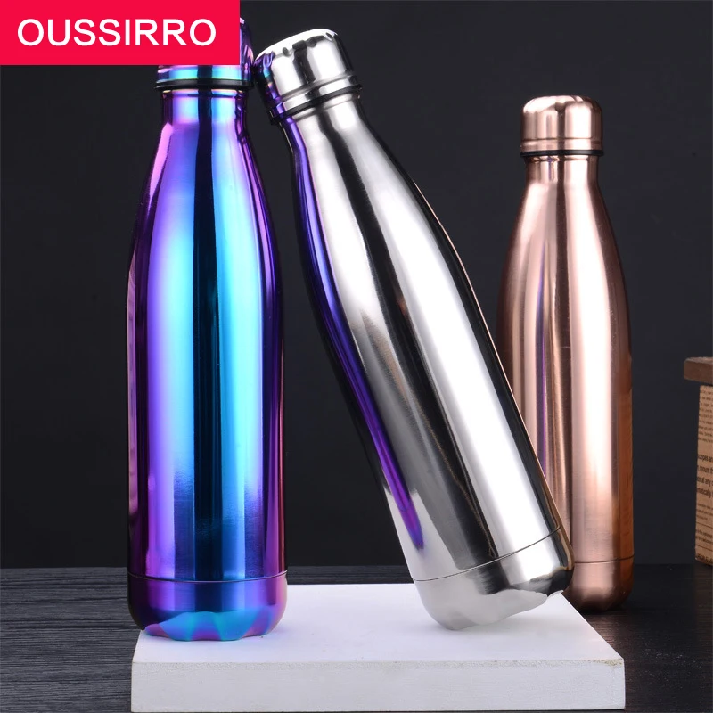 RSCHEF 304 креативная чашка для воды из нержавеющей стали термос модный спортивный