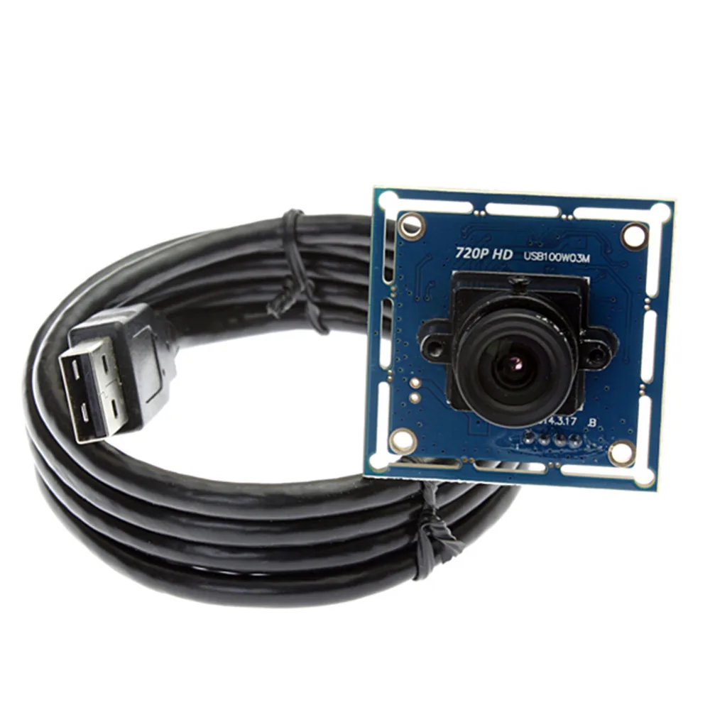 2 8 мм объектив HD MJPEG 30FPS 1MP 720P широкоугольный Мини CCTV эндоскоп CMOS OV9712 USB модуль