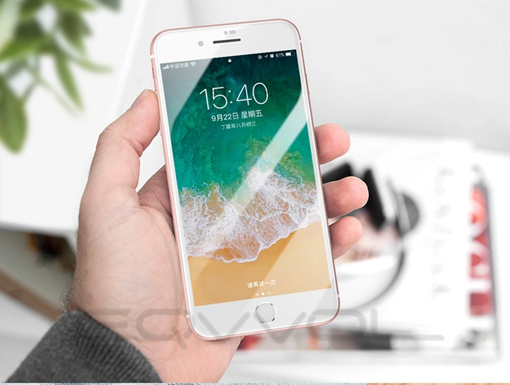 Eqvvol 10D Защитное стекло для iPhone 6 6S 7 8 plus защита экрана закаленное стекло для iPhone X XR XS MAX 9 8 Защита экрана