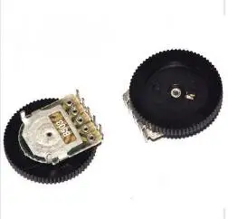 5 шт.. Регулятор громкости Двойные колеса дуплекс потенциометра B503 50 К Радио