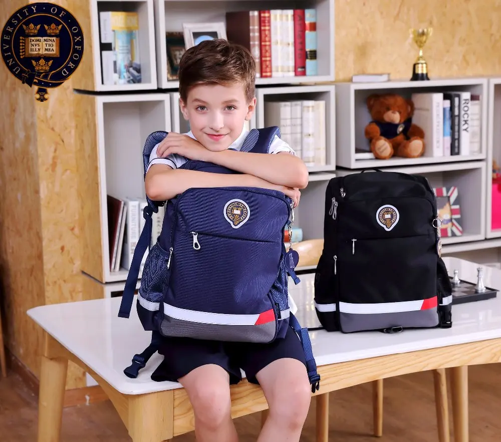 Новый Университет Оксфорда ортопедические школьные сумки Детский рюкзак