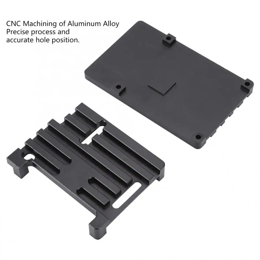 Оранжевый pi raspberry корпус из алюминиевого сплава с ЧПУ металлический совместим