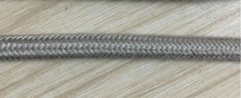 3x18AWG grey 3 м 5 м 10 м 3 ядра 0,75 мм2 тканевый кабель с Текстильной Оплеткой тканый тканевый покрытый гибкий шнур питания винтажный Электрический провод - Цвет: 3x18AWG grey
