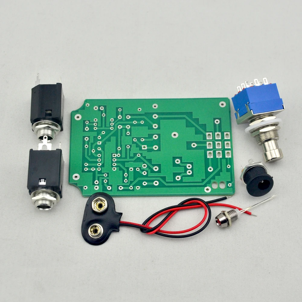 Новый компрессор эффектов компресс для гитары педаль PCB и 3PDT 9 контактный ножной