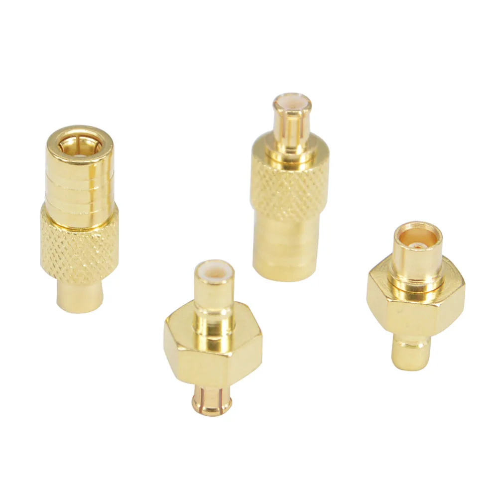 100 шт. SMB MCX RF адаптер к комплект 4 типа Male Female Coax коннектор адаптер|smb female connector|smb male