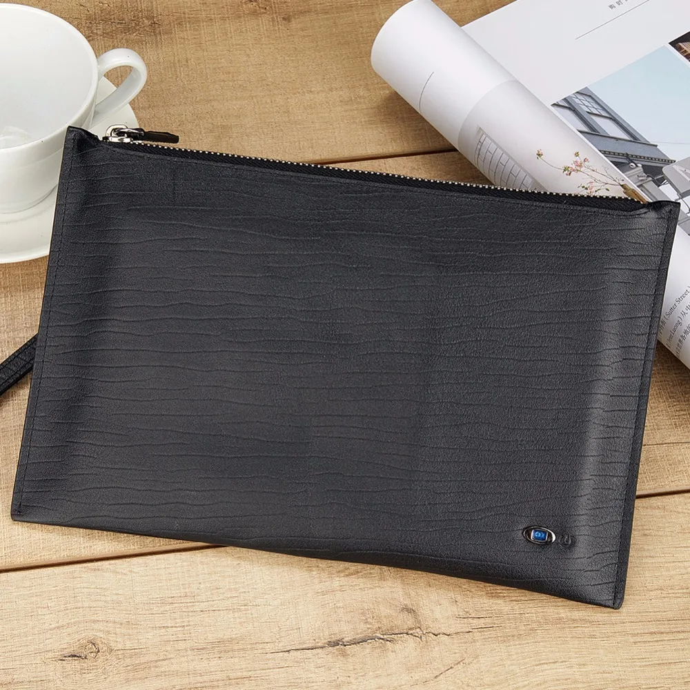 Modoker Умный кошелек классический стиль держатель для карт мужской качественный на