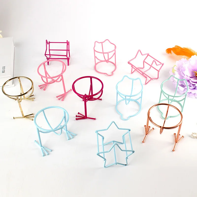 Металлические Держатели губки для макияжа креативная Косметическая пудра