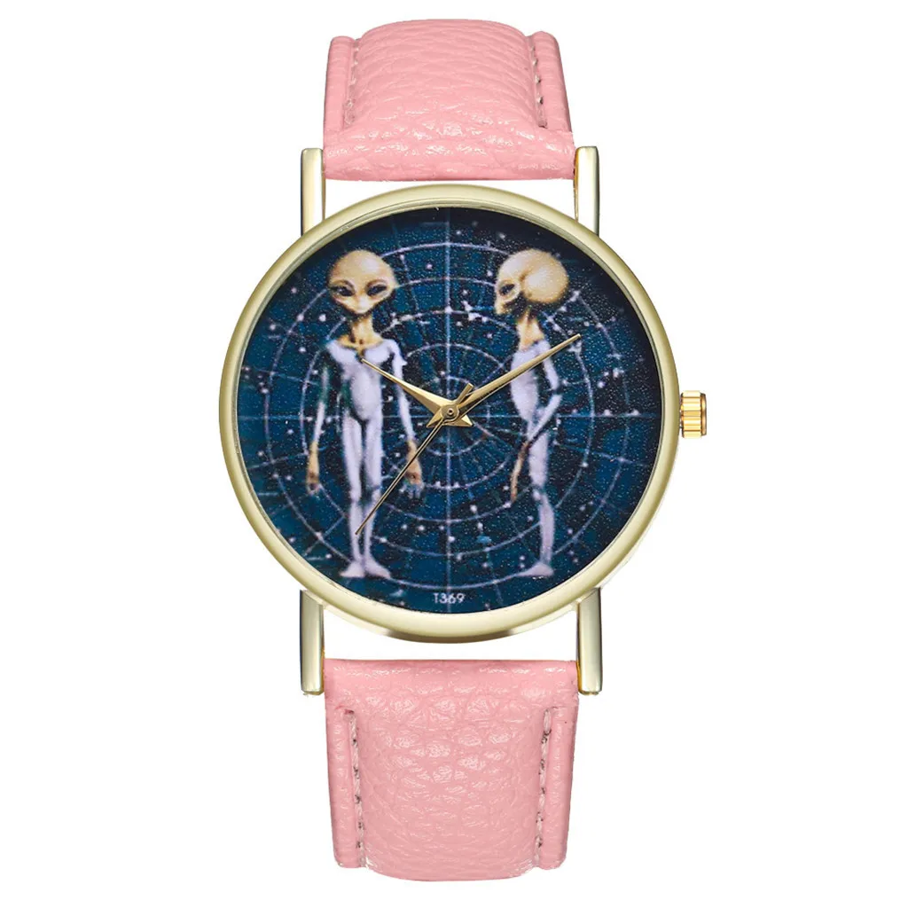 Женские винтажные часы Reloj Mujer saat модные с кожаным ремешком на свадьбу подарок