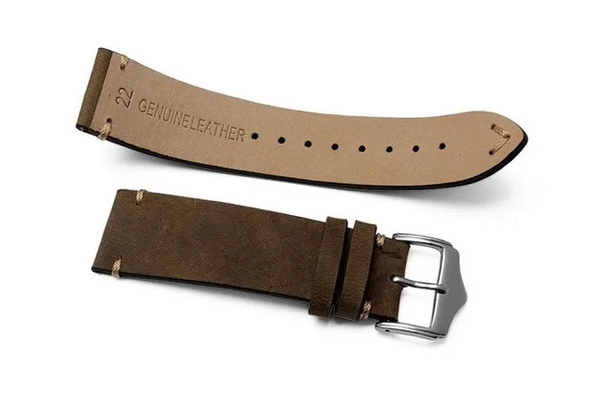 Новый мужской высококачественный ремешок 20 мм 22 для часов Прочный из натуральной
