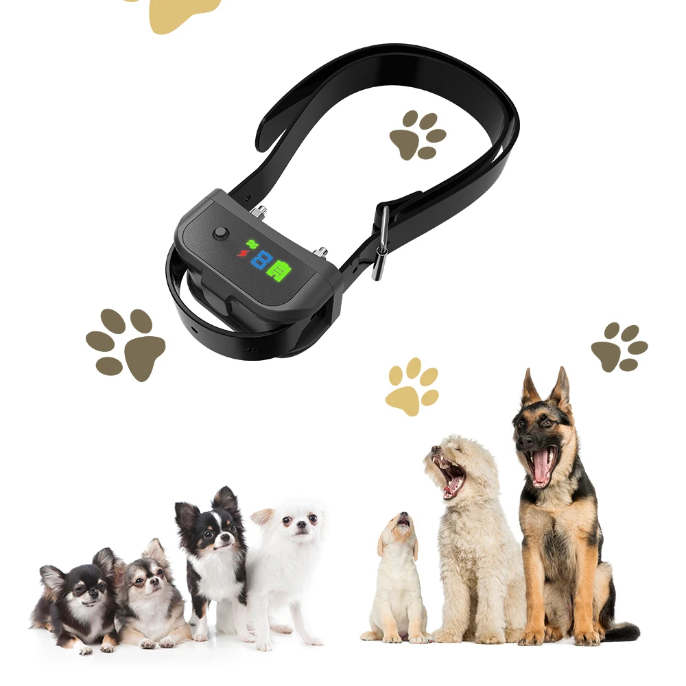 Электрический тренировочный ошейник для собак USB Перезаряжаемый