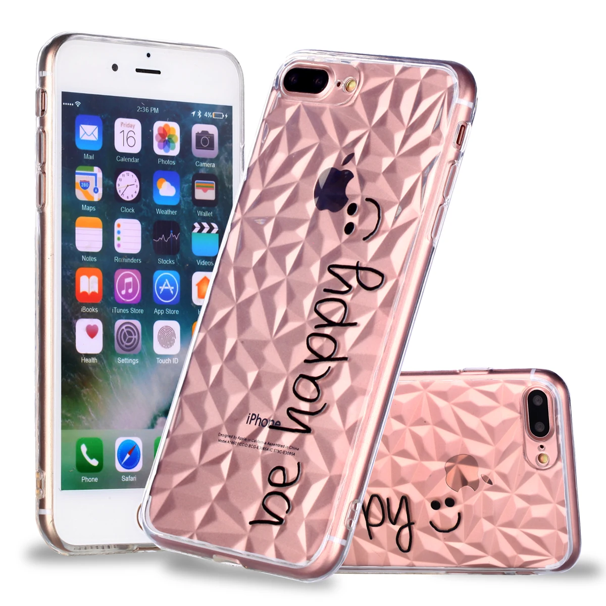 Чехол для iPhone XS Max XR X мягкий тонкий чехол из ТПУ со стразами телефона 8 7 Plus 6 S
