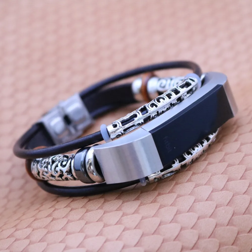Кожаный ремешок для браслета Fitbit Alta/Fitbit Alta HR сменный Ретро наручных часов|Ремешки