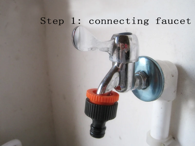 2PCS Differnet Garden Watering Pipe Connector Set 1/2&quot Hose Quick Connectors + to 3/4&quot Female Threaded Faucet | Дом и сад