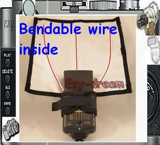 L универсальный фонарик сгибаемый Рассеиватель Вспышки отскок тубус для CANON NIKON