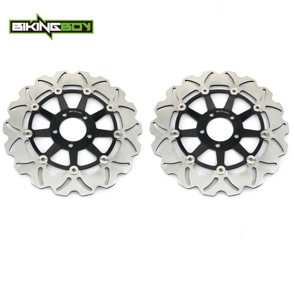 Передние тормозные диски BIKINGBOY ZRX 1200 ZRX1200S 01-06 ZRX1200R 01-07 ZR 1100 Zephyr 92-99 93 94 95 96 97 02 03 04 05, роторы