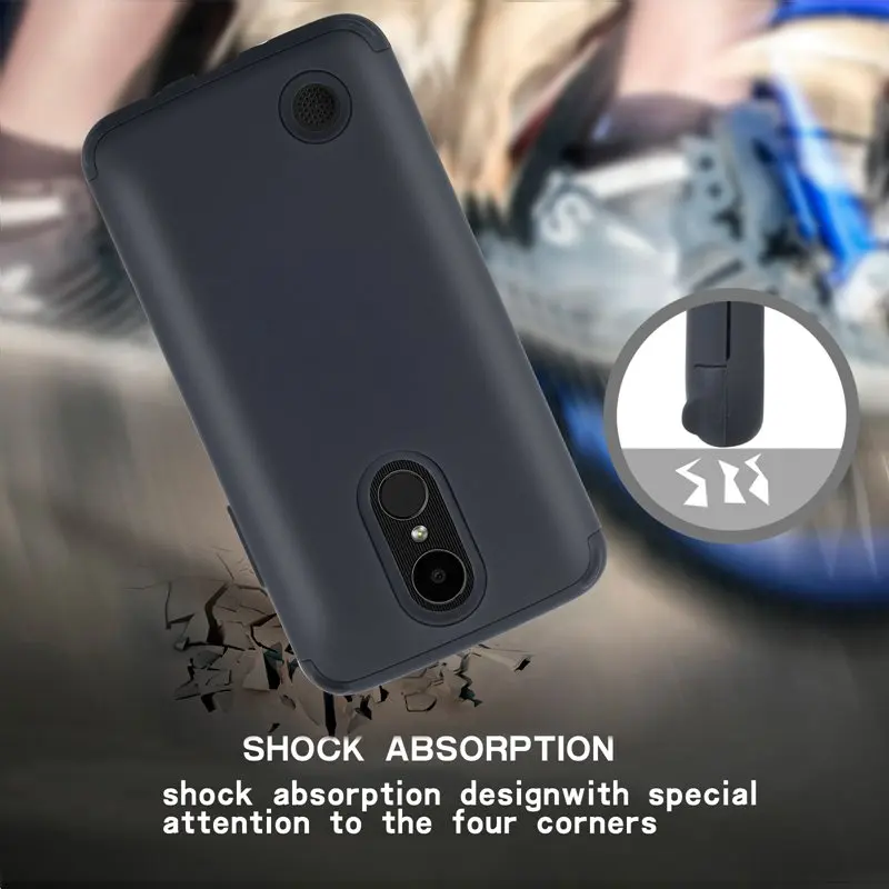 Противоударный жесткий Гибридный армированный защитный чехол для LG Aristo/Phoenix 3/K8