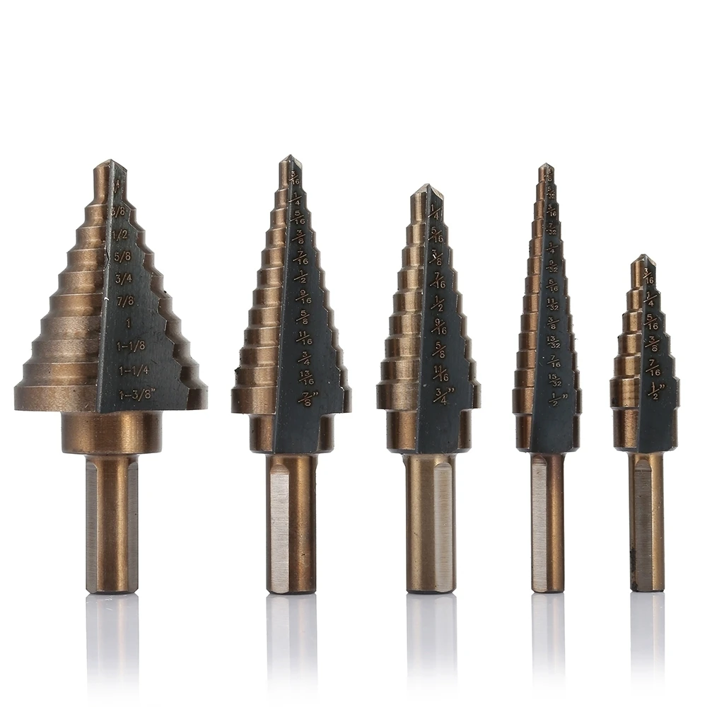 Прибытие высокого качества 5 шт./компл. HSS Кобальт несколько отверстий 50 размеров