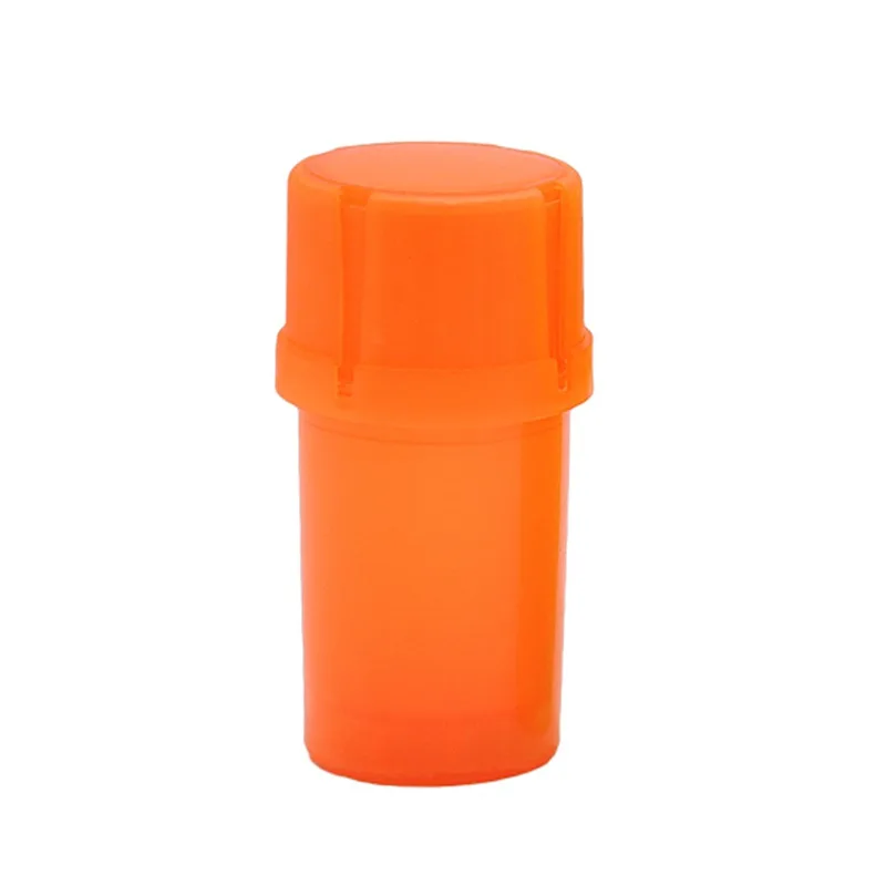

2019 1PC Plastic Herb Crusher 3 Layers Tobacco Herb Grinder 40mm Grinder Weed With Tobacco Storage Case Weed Accessories