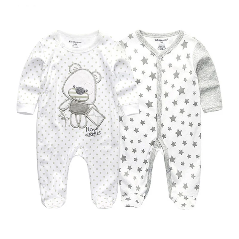 Baby Rompers2100 Высокое качественный комбинезон для маленьких девочек, одежда богемный комплект, Roupa de малыш Bebe Одежда для новорожденных единорог с принтом маленького дьявола, одежда для маленьких девочек - Цвет: Baby Rompers2100