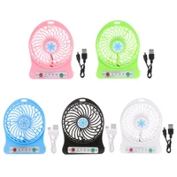 hot sale portable led light fan air cooler mini desk usb fan third wind usb fan l29k