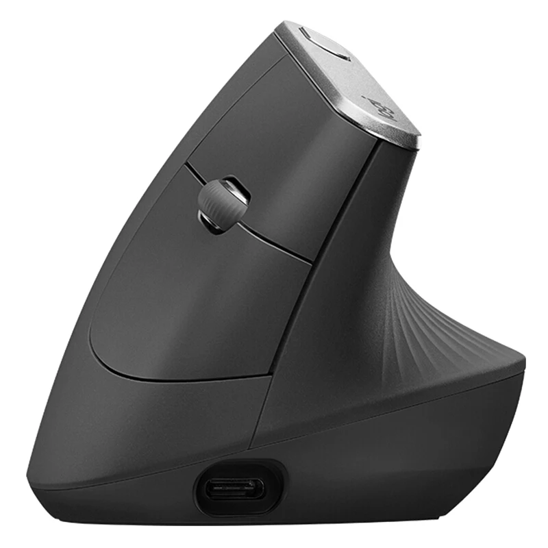 Черный Производитель отремонтированный(б/у): logitech MX Вертикальная мышь эргономичная мышь Многофункциональная офисная - Цвет: Черный