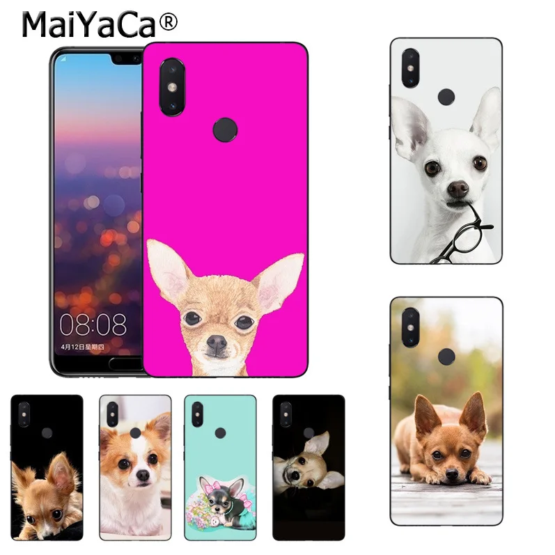 MaiYaCa чихуахуа новейшие супер милые чехлы для телефонов xiaomi mi 8se 6 note3 redmi 5 5plus note