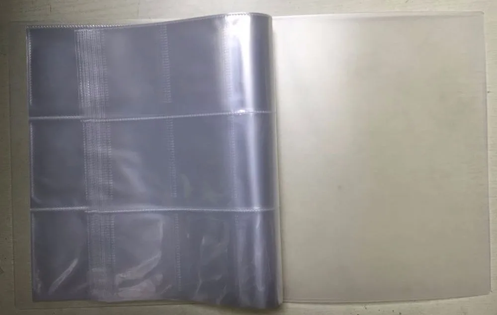 Настольные игры карты Коллекция альбомов прозрачные DIY карточки книга для покера