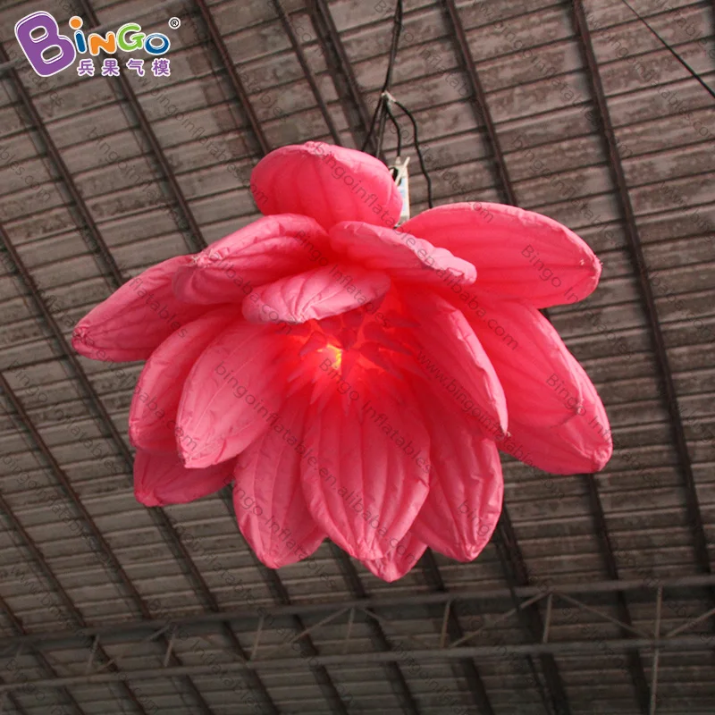 Personalized 1.5X1.5 meters inflatable red flower / wedding led toys | Игрушки и хобби