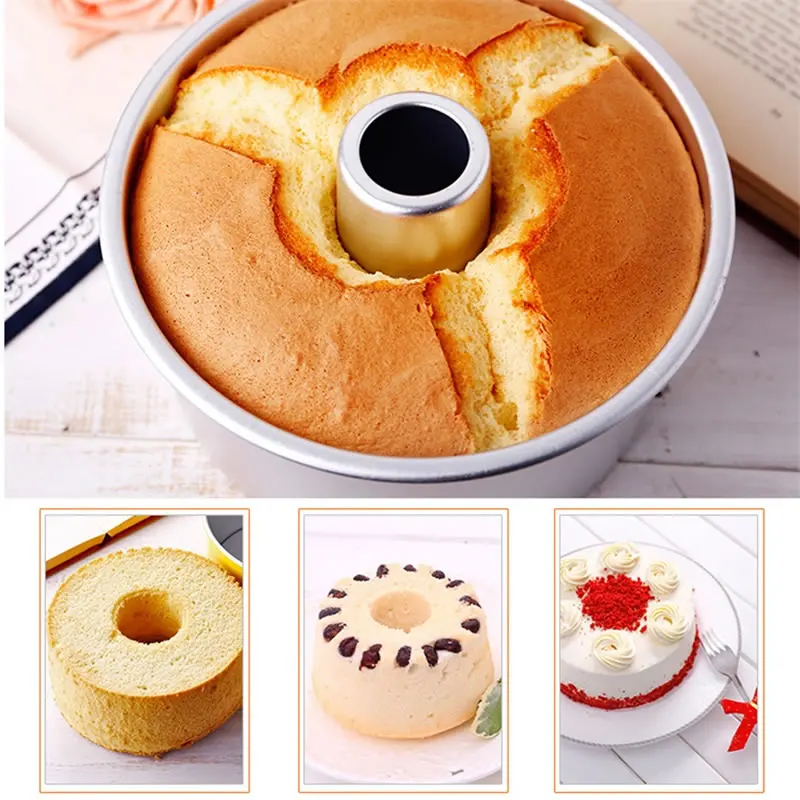 KMYC комплект из алюминиевого сплава сковорода для торта стержень съемные формы