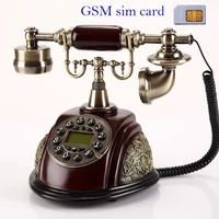 cordless phone gsm sim card fixed for the elderly old elder landline antique fixed wireless telephone home office russian world