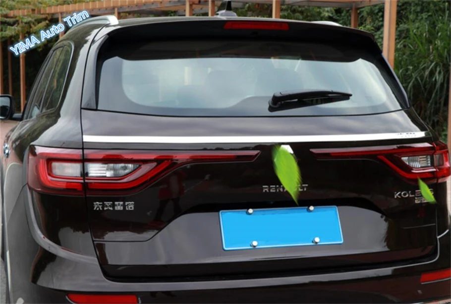 

Lapetus For Renault Kadjar 2016 2017 2018 Auto Styling Rear Trunk Cover Tailgate Trim Hatch Back Door Molding Boot Garnish Strip