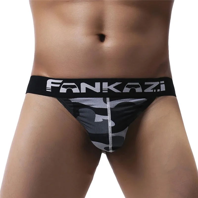 3PCS/Lot Gay Men Briefs Penis Jockstrap G String Penis Pouch Thong Bulge Male Underwear Seamless Lingerie String Homme Briefs